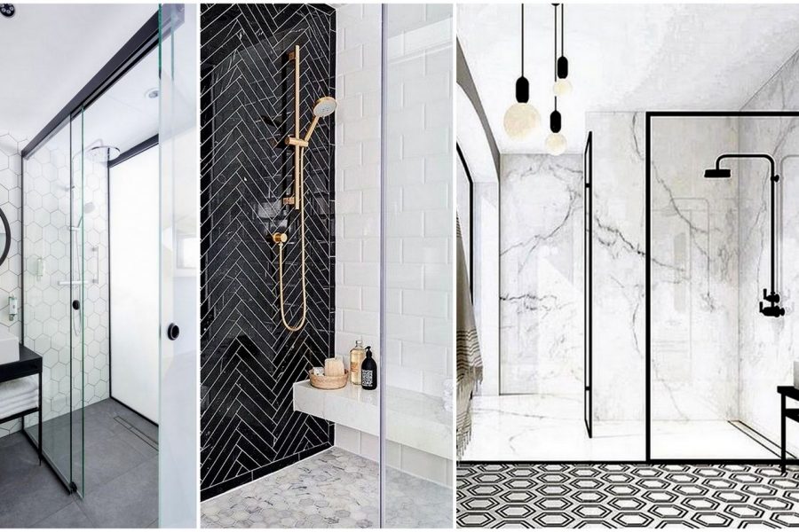 Slider shower doors